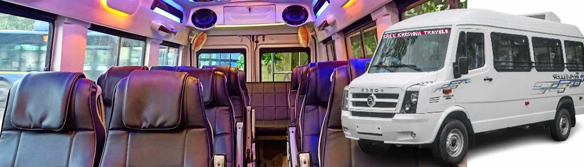 Hire Tempo Traveller Trip Bolpur West Bengal