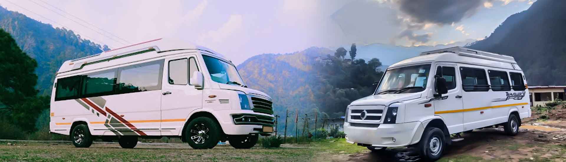 Book Tempo Traveller For Comfortable Group Tour In North Bengal